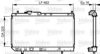 VALEO 731620 Radiator, engine cooling
